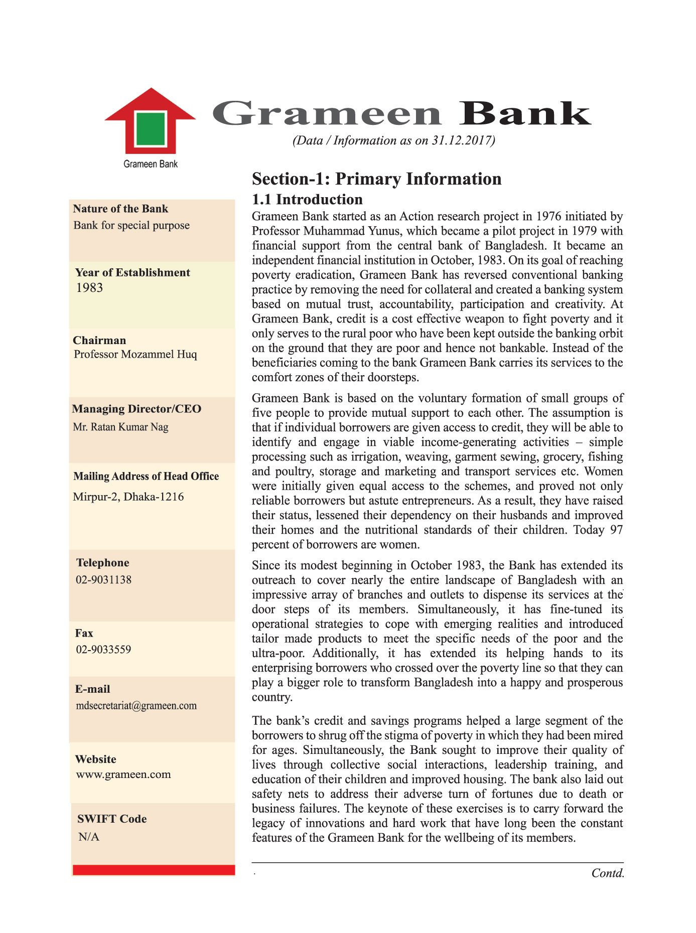 specialized banks